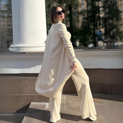 Amélie | Ensemble Tricot Femme 3 Pièces Élégance et Confort