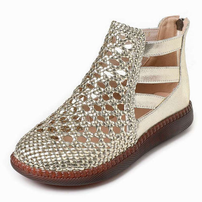 Lusitta™ | Bottes Sandales femme en cuir véritable