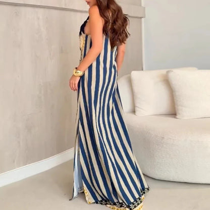 Robe Longue Bohème de Style Vacances Décontracté