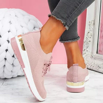 Chaussures Vulcanisées  À Lacets pour femmes