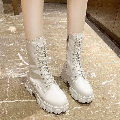 Bottes Martin à plateforme