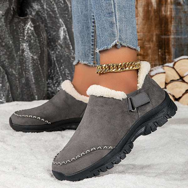 Chaussures d’Hiver Femme – Confort & Chaleur en Suédine Doublée - QubziChaussures d’Hiver Femme – Confort & Chaleur en Suédine DoubléeQubziChaussures d’Hiver Femme – Confort & Chaleur en Suédine Doublée