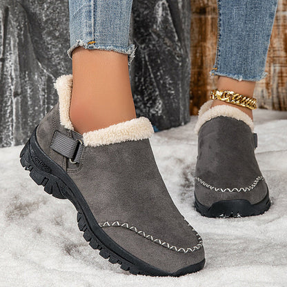 Chaussures d’Hiver Femme – Confort & Chaleur en Suédine Doublée - QubziChaussures d’Hiver Femme – Confort & Chaleur en Suédine DoubléeQubziChaussures d’Hiver Femme – Confort & Chaleur en Suédine Doublée