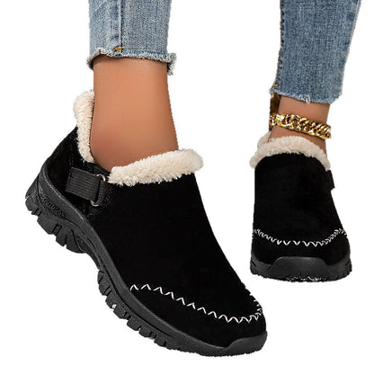 Chaussures d’Hiver Femme – Confort & Chaleur en Suédine Doublée - QubziChaussures d’Hiver Femme – Confort & Chaleur en Suédine DoubléeQubziChaussures d’Hiver Femme – Confort & Chaleur en Suédine Doublée