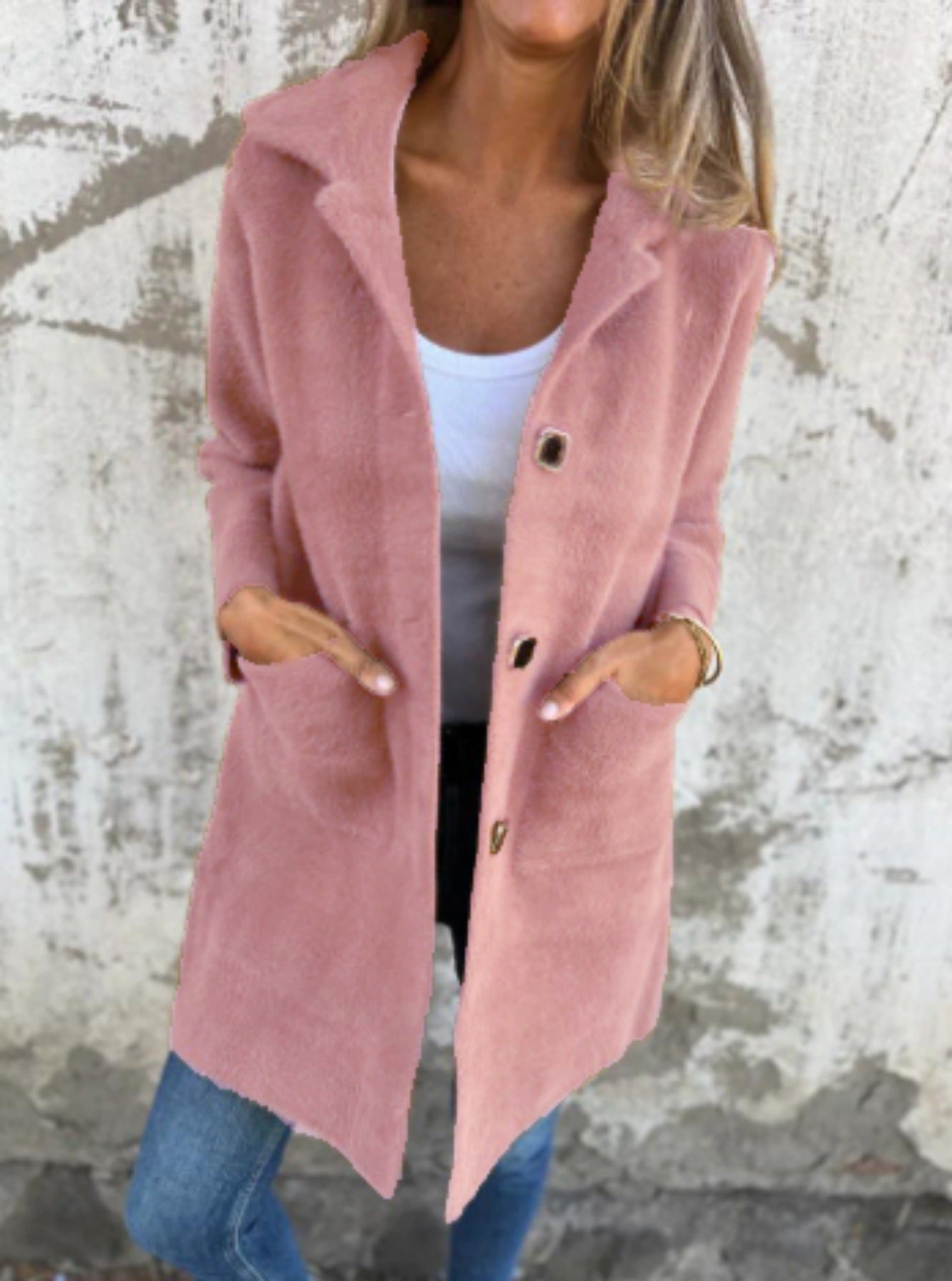 Manteau en Peluche