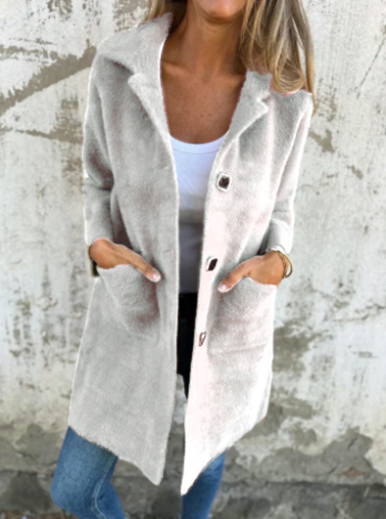 Manteau en Peluche