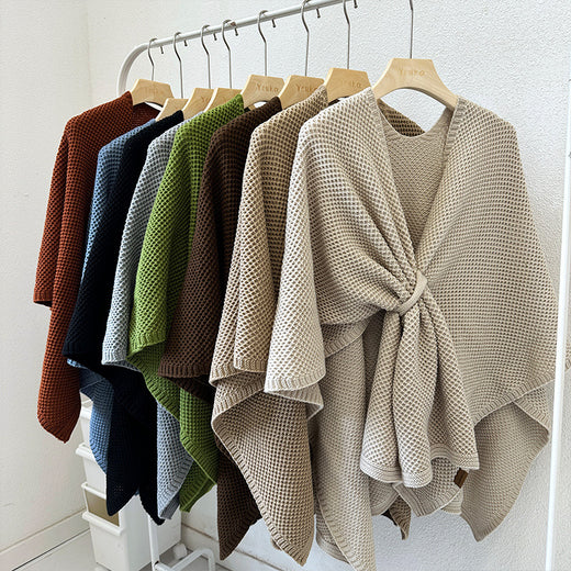 Châle Élite "Tranquillité" en Teinte Bleu Céleste