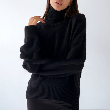 Pull Col Roulé Femme