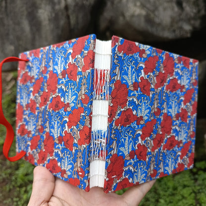 Custom Handmade Watercolor Sketchbook with Coptic Stitch Binding and 300gsm Semi-Cotton Paper