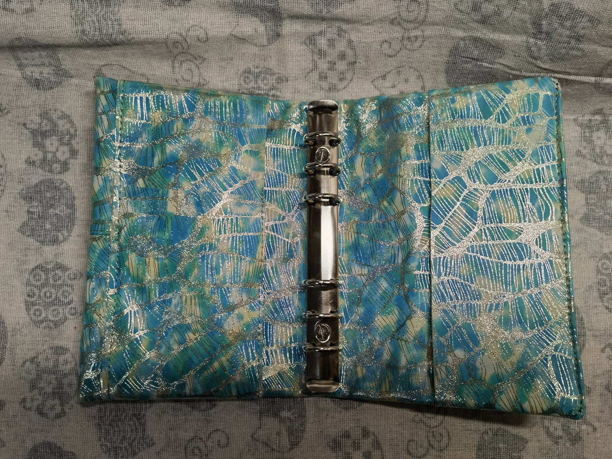 Handmade A6 FC Leather Ring Binder Notebook