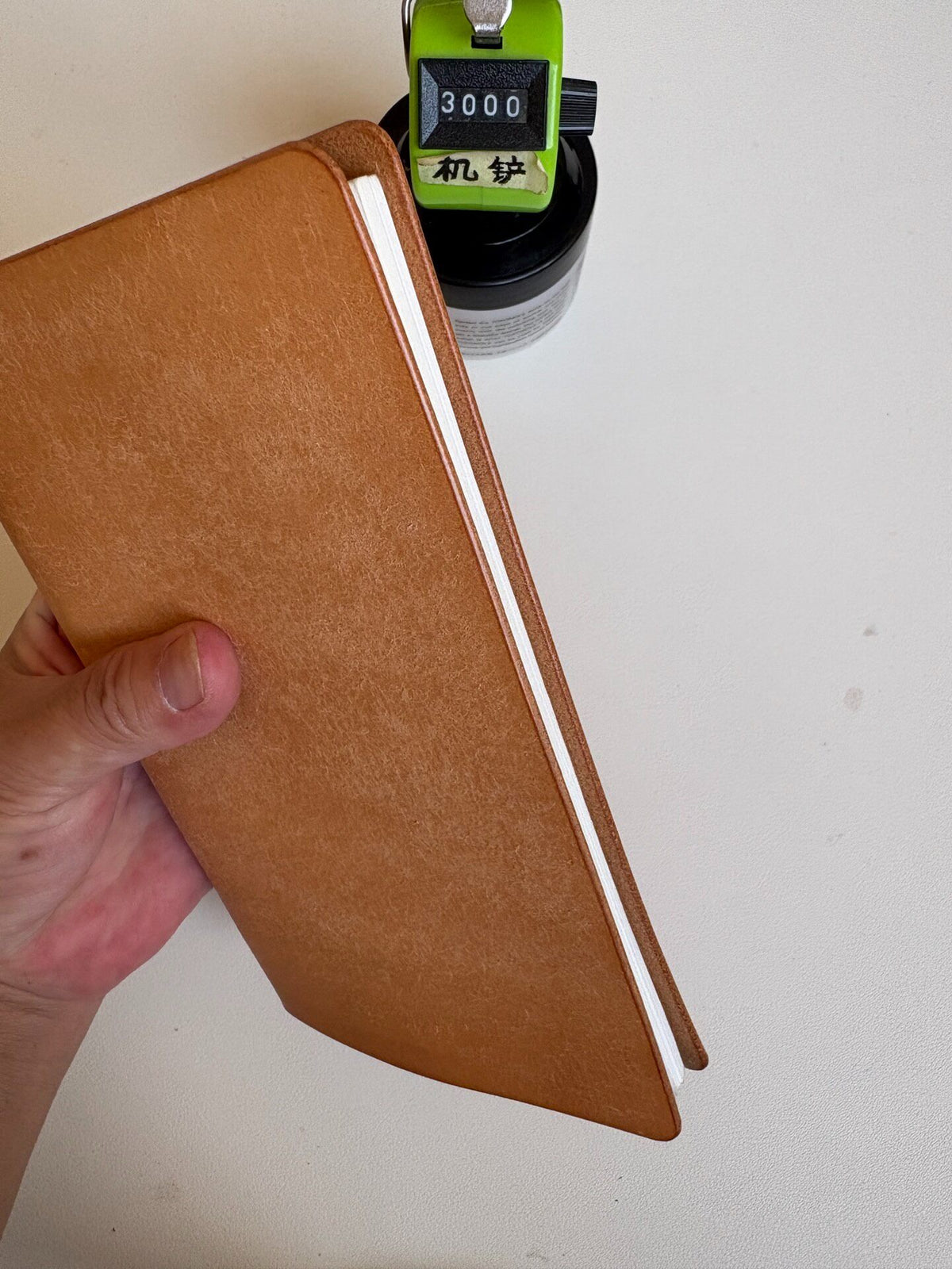A6 Pueblo Leather Six-Ring Binder