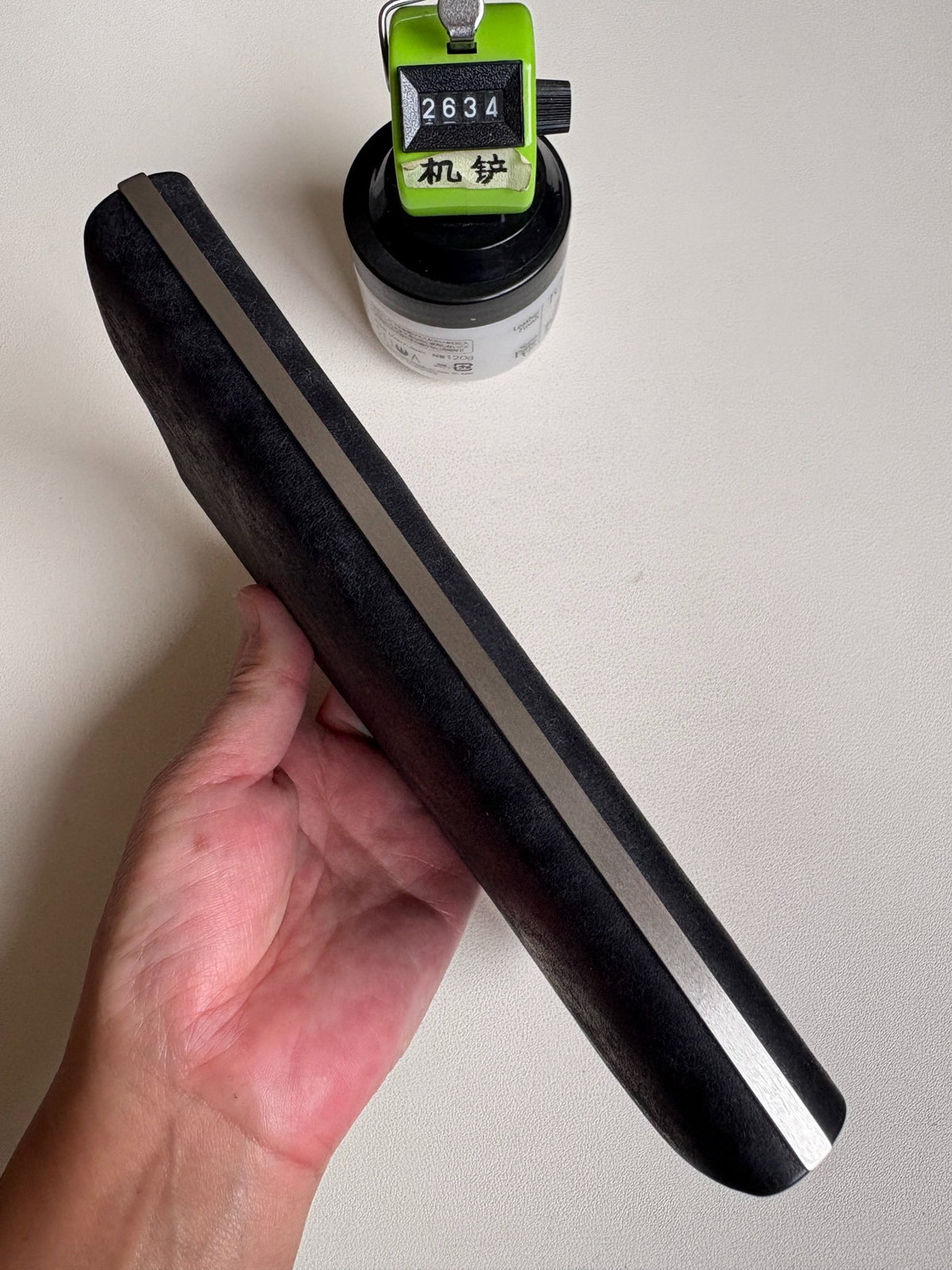 A6 Loose Leaf Binder Black Pueblo Leather