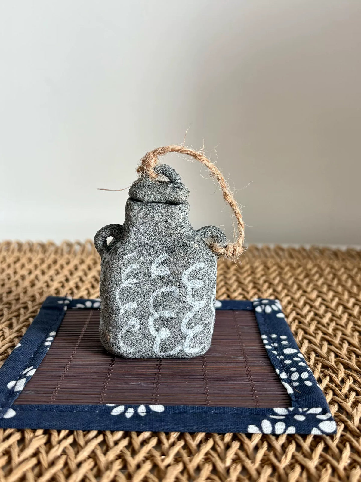 Rock Clay Incense Holder Decorative Vase