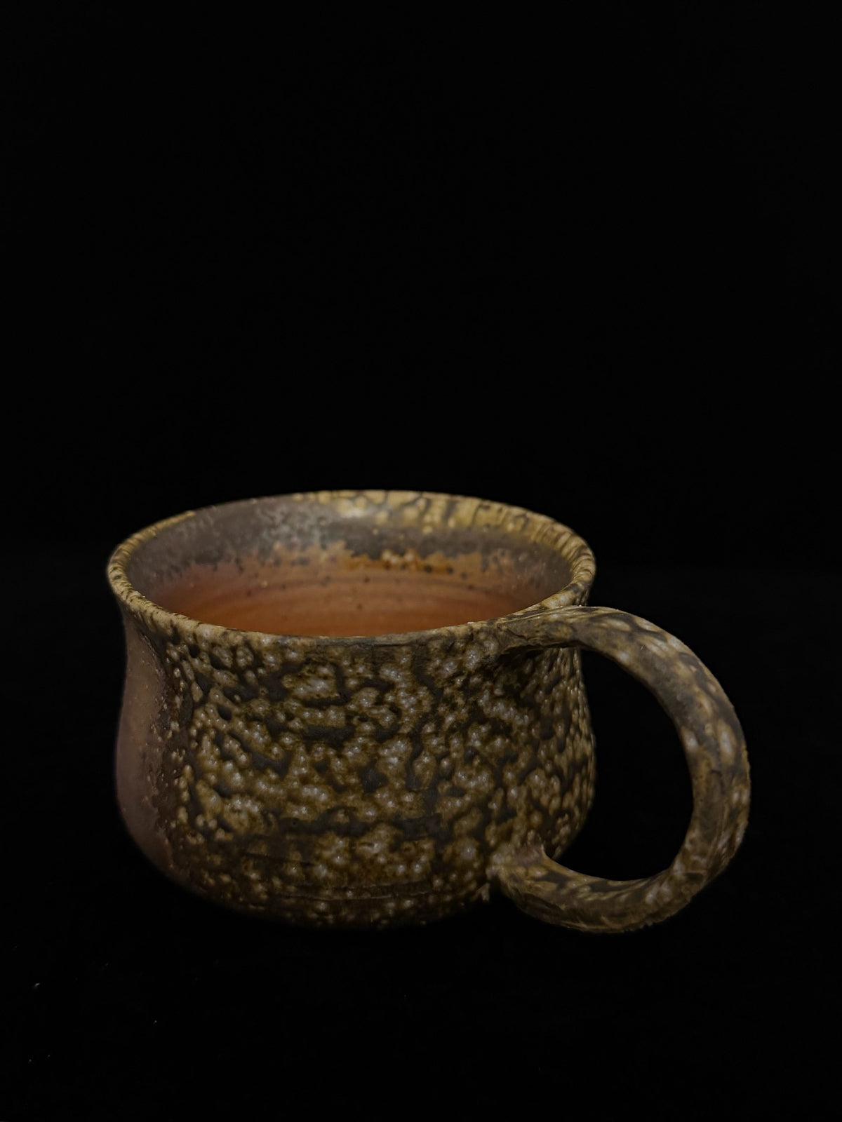 Wood-Fired Coffee Cup 160ml Ash Glaze