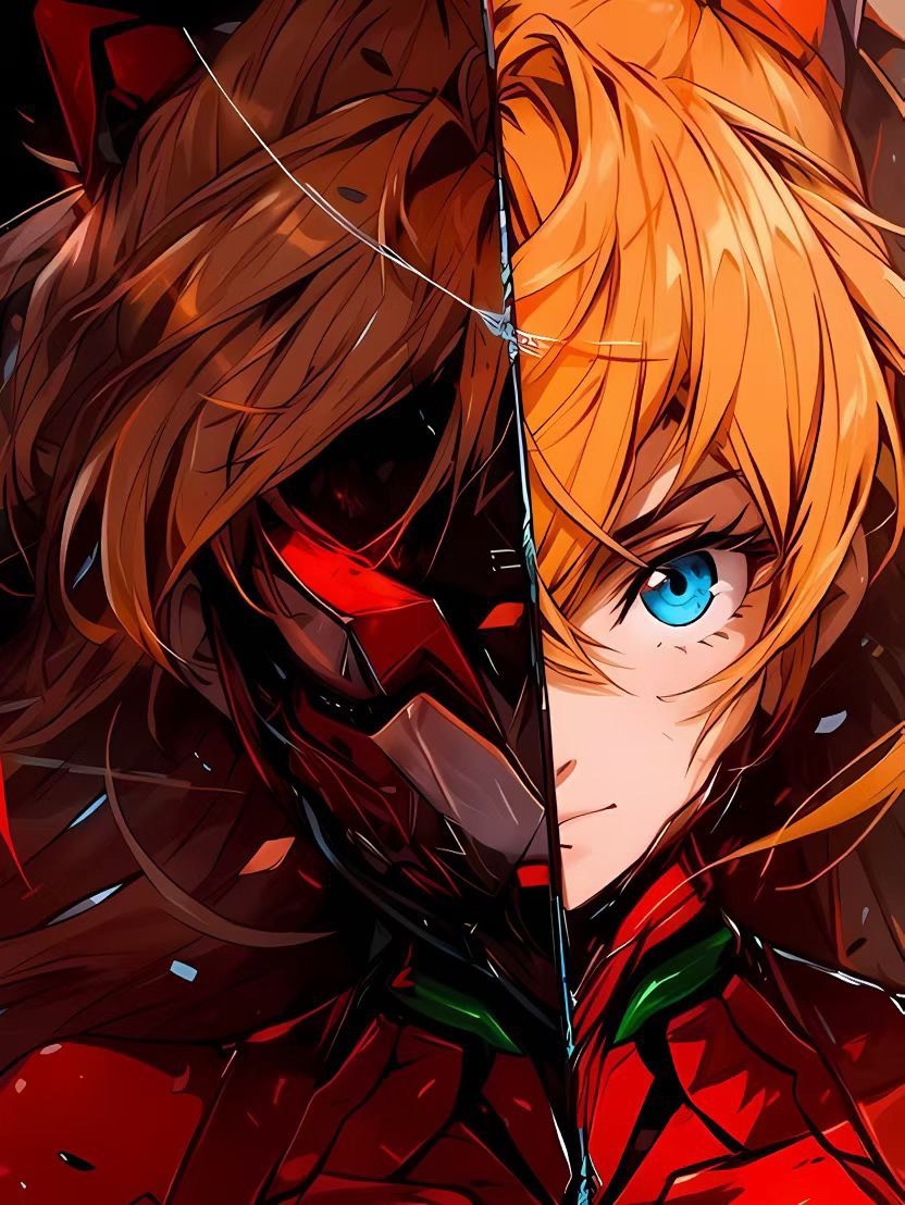 Asuka Framed Art Print Black Metal Frame