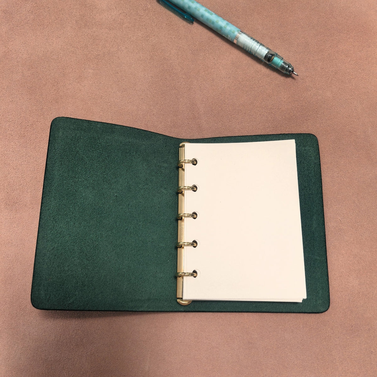Plotter M5 Loose Leaf Binder Italian Waxed Leather