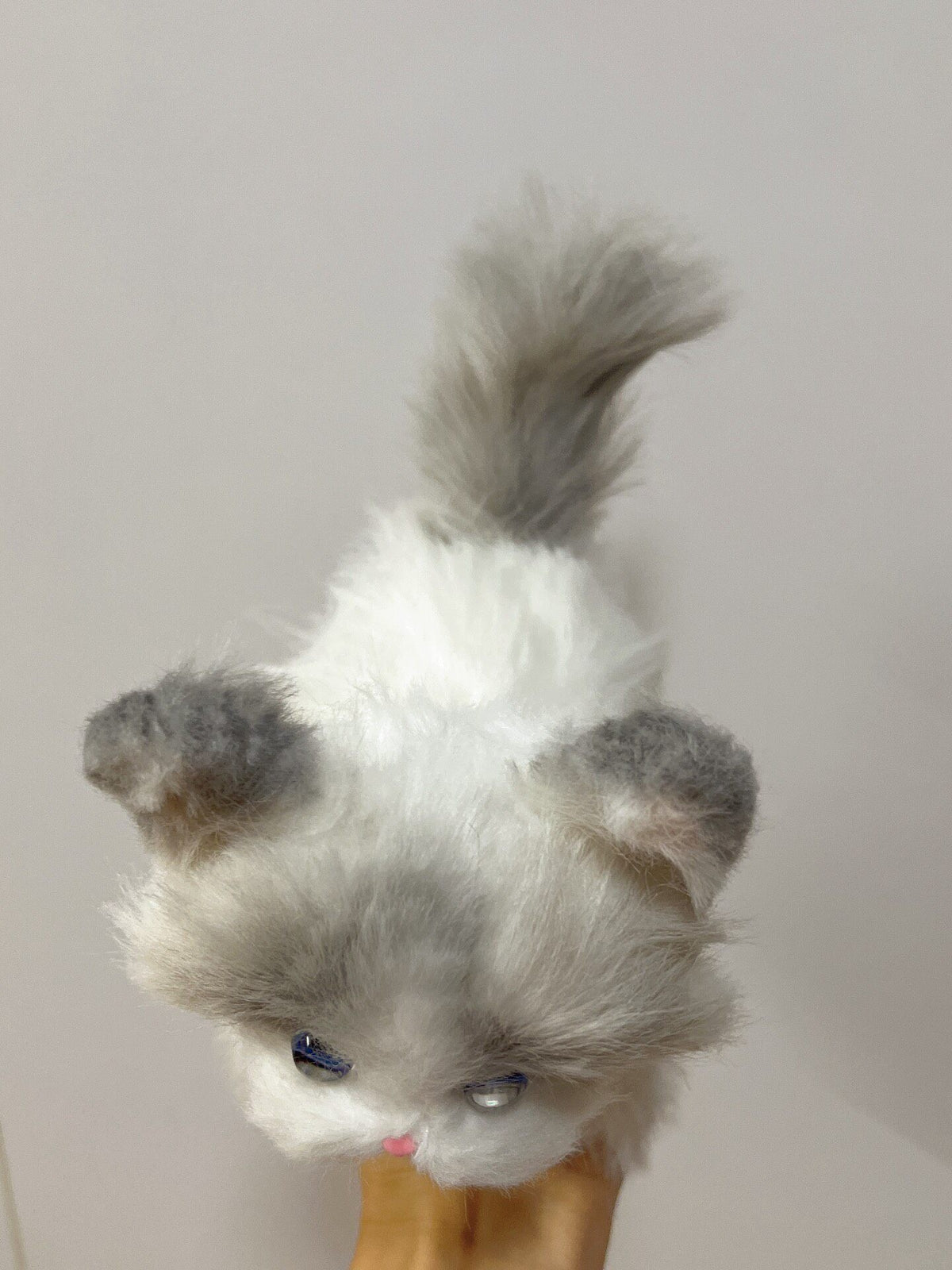 Handmade Large Poseable Plush Cat Toy