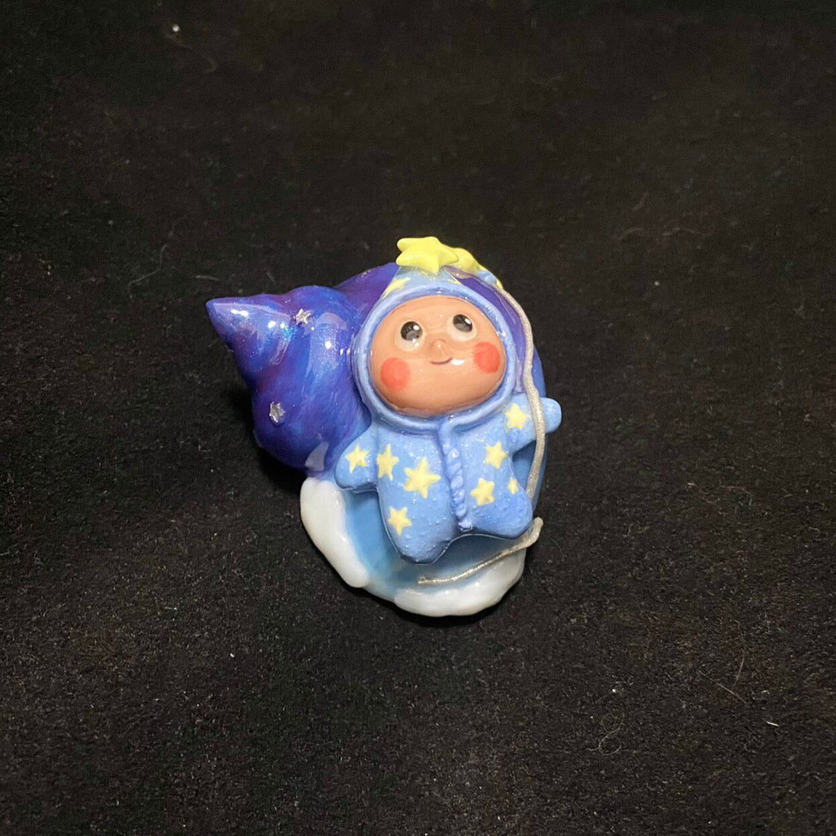 Handcrafted Hermit Crab Shell Star Character