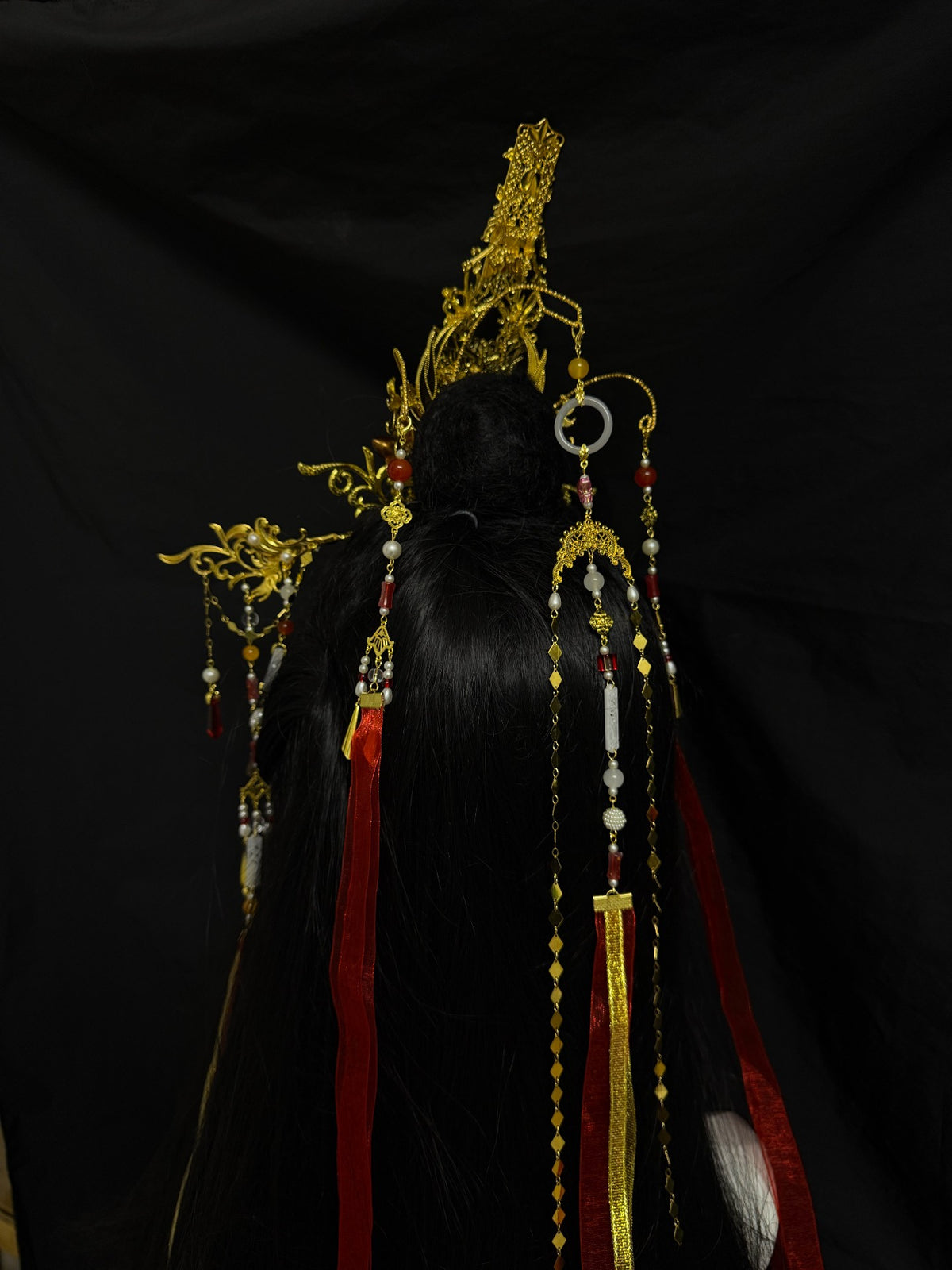 Gold Phoenix Cosplay Crown Headpiece