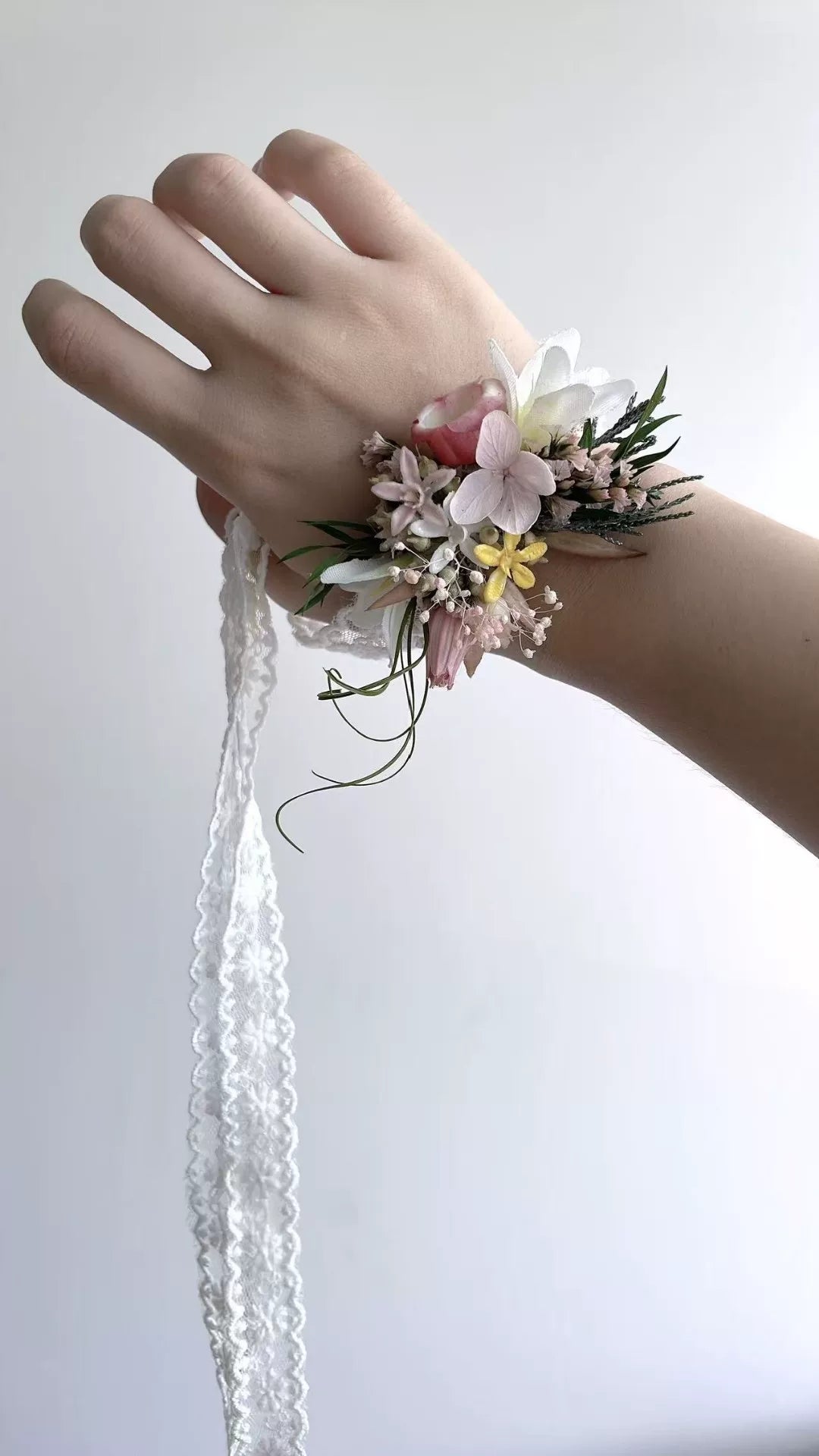 ライトピンク プリザーブド スズラン アクセサリーセット