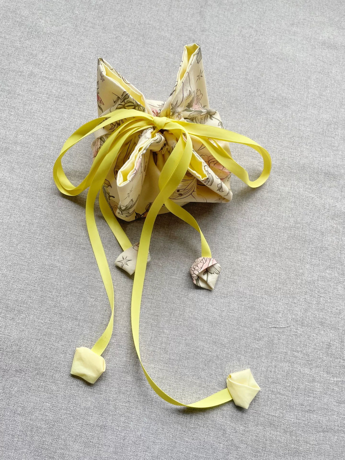 Cotton Drawstring Tarot Card Deck Storage Pouch