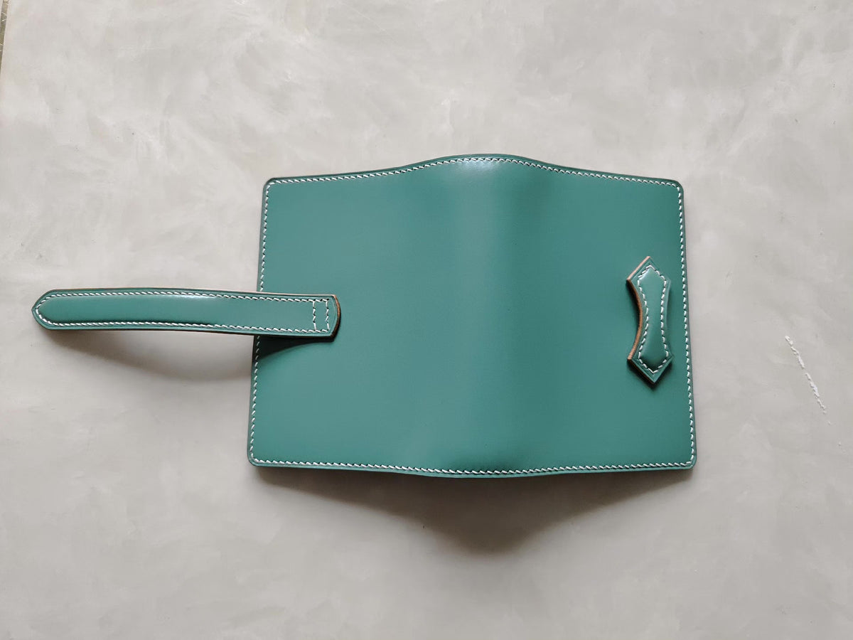 M5 A8 Leather Binder Jade Green