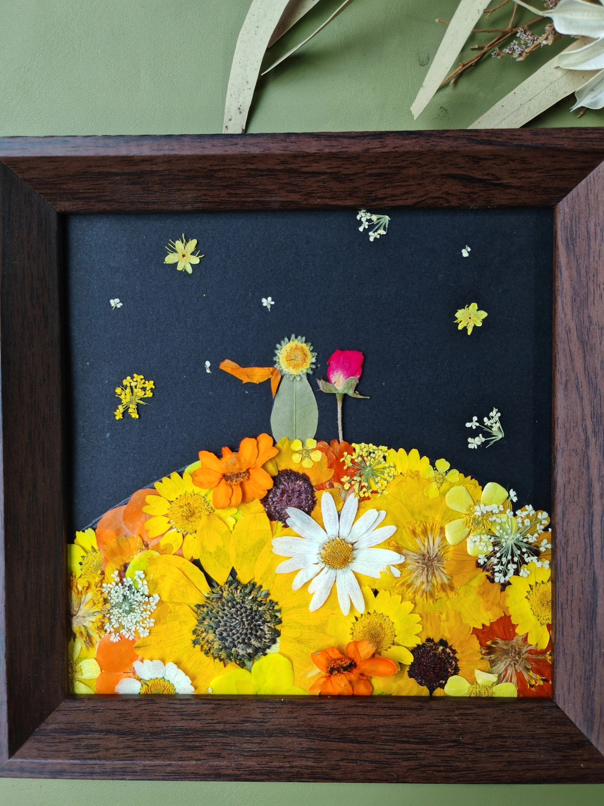 Pressed Flower Little Prince Shadow Box Frame