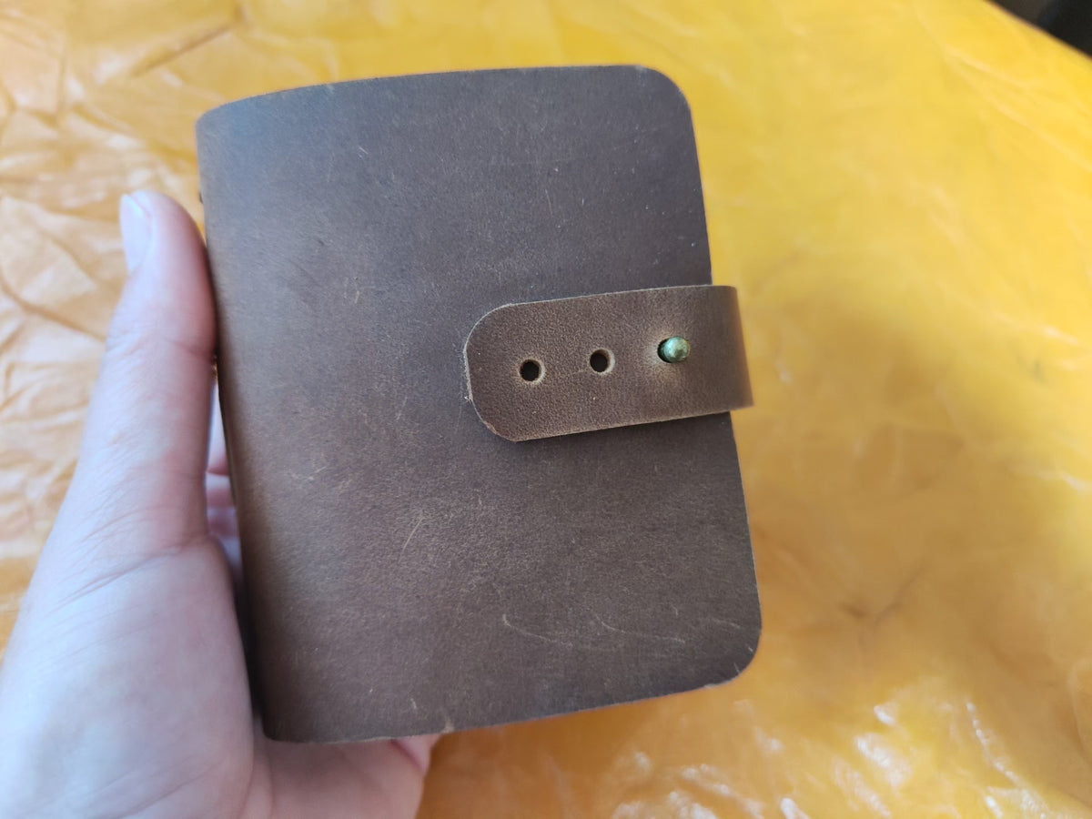 本革 手作り カウハイド ジャーナル ノートブック