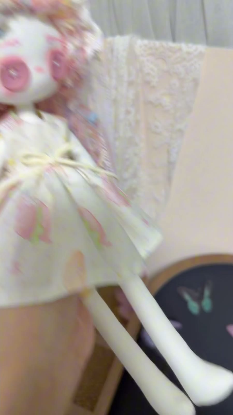 ハンドメイド布製アートドール 30cm