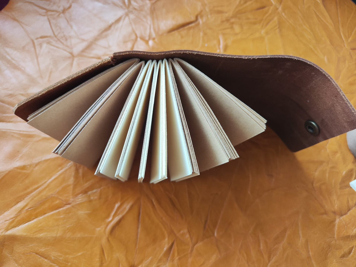 Handcrafted Leather Notebook with 192 Pages