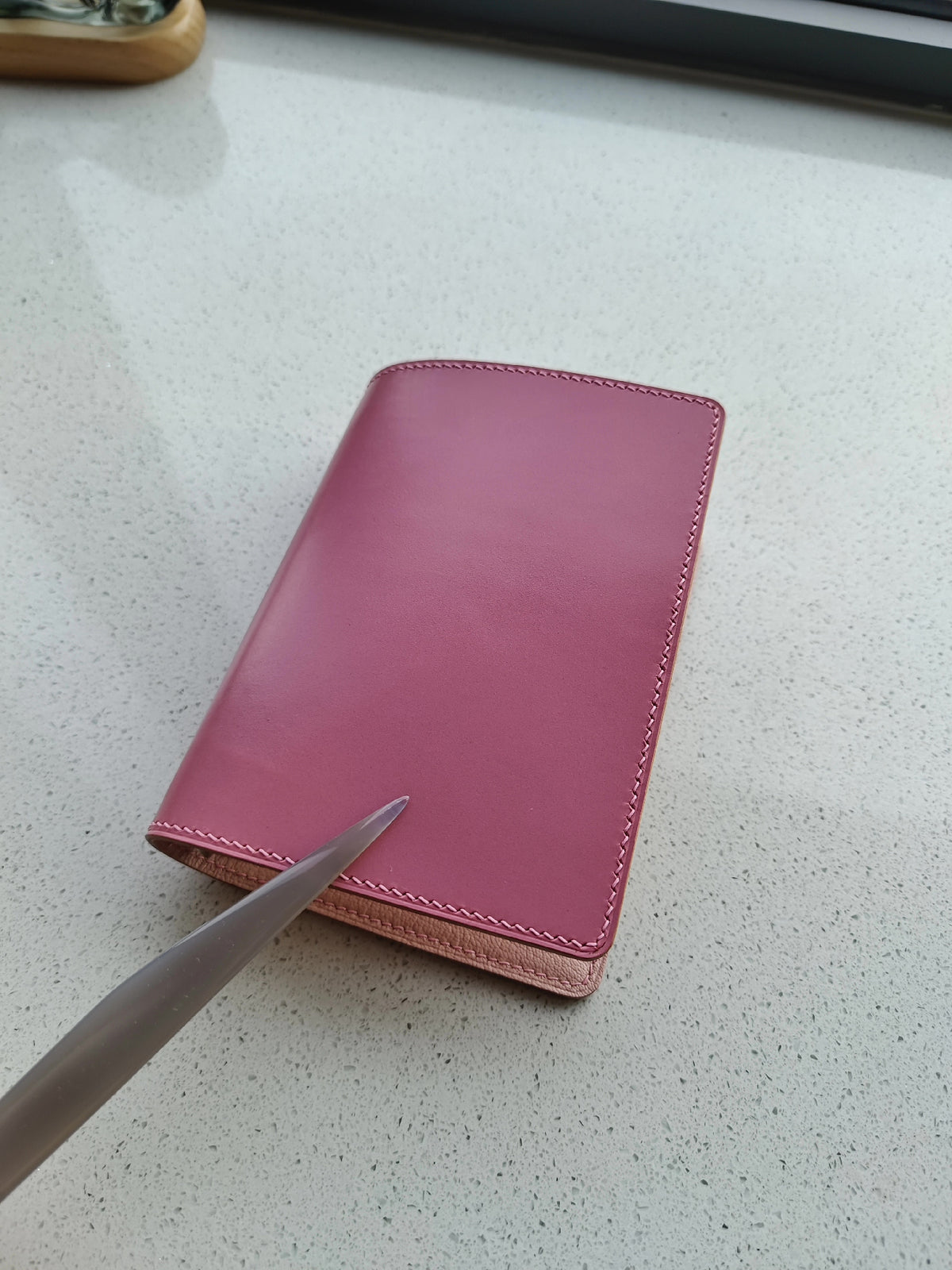 A7 JE Bridle Leather Loose Leaf Notebook