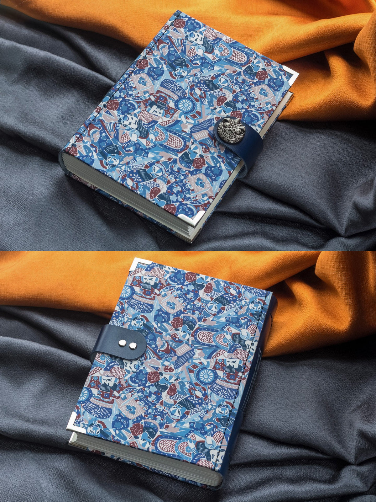 Handcrafted Notebook with Liberty Fabric Cover