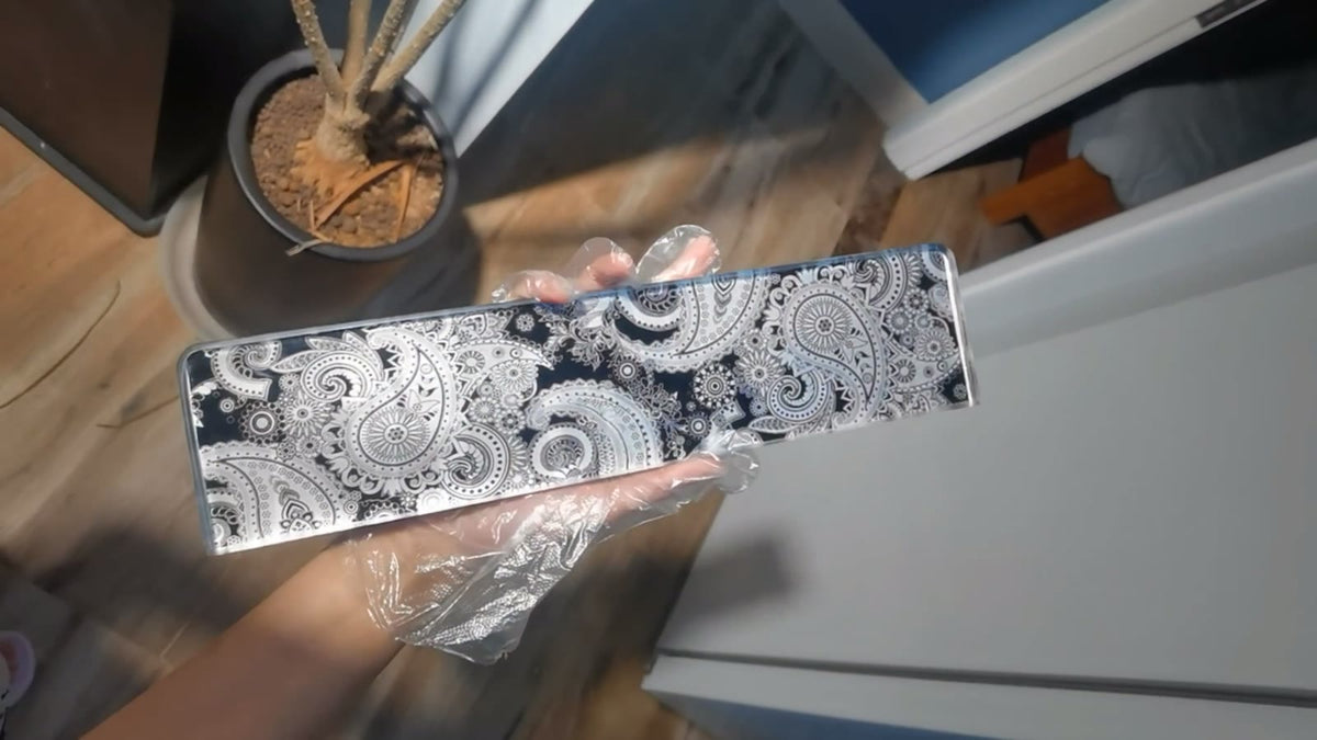 Resin Paisley Keyboard Wrist Rest