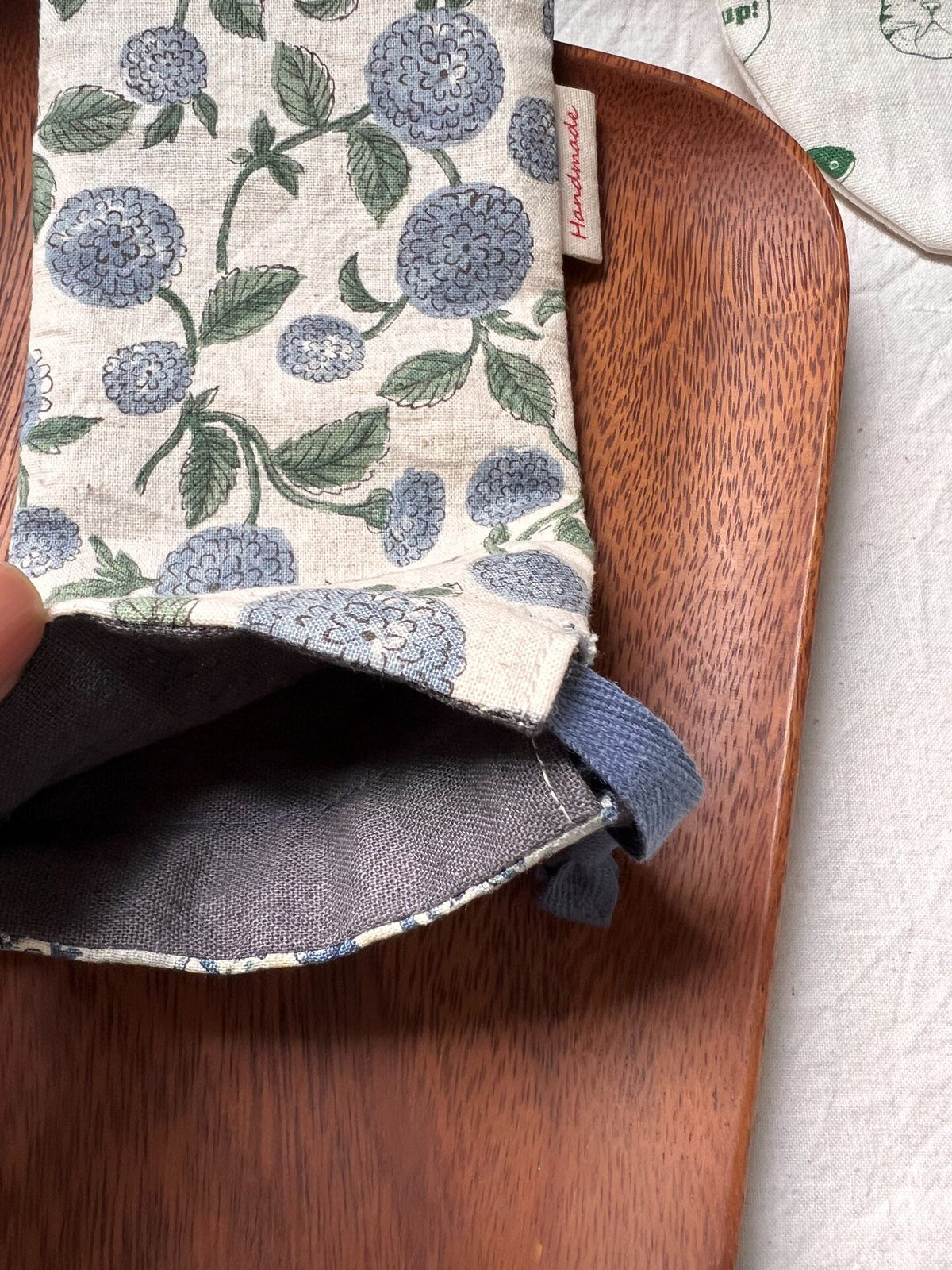 Handmade Fabric Eyeglass Case Pencil Pouch