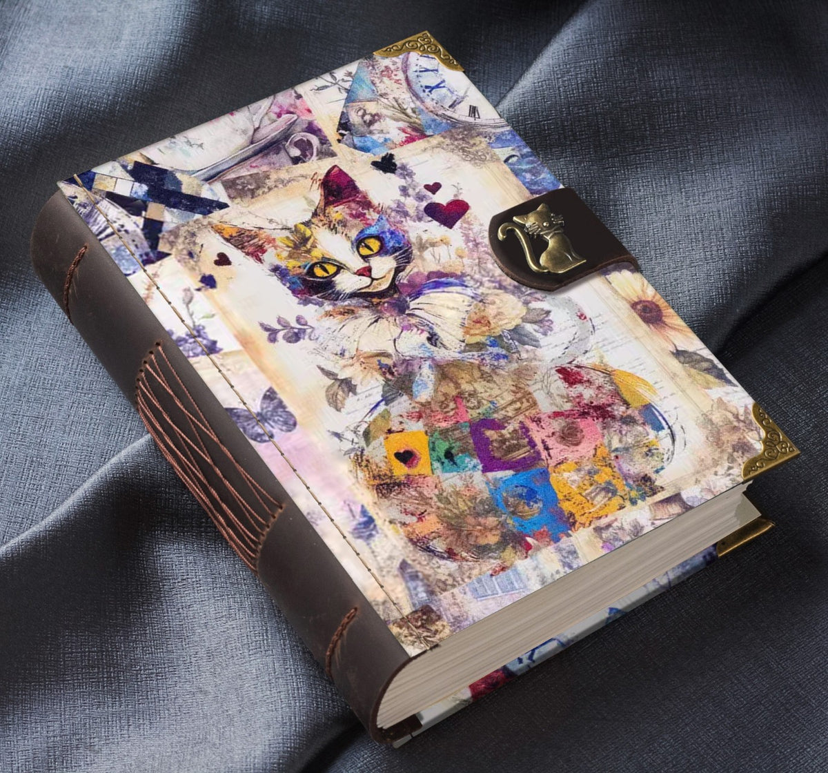 Cheshire Cat Fabric Journal 400 Pages