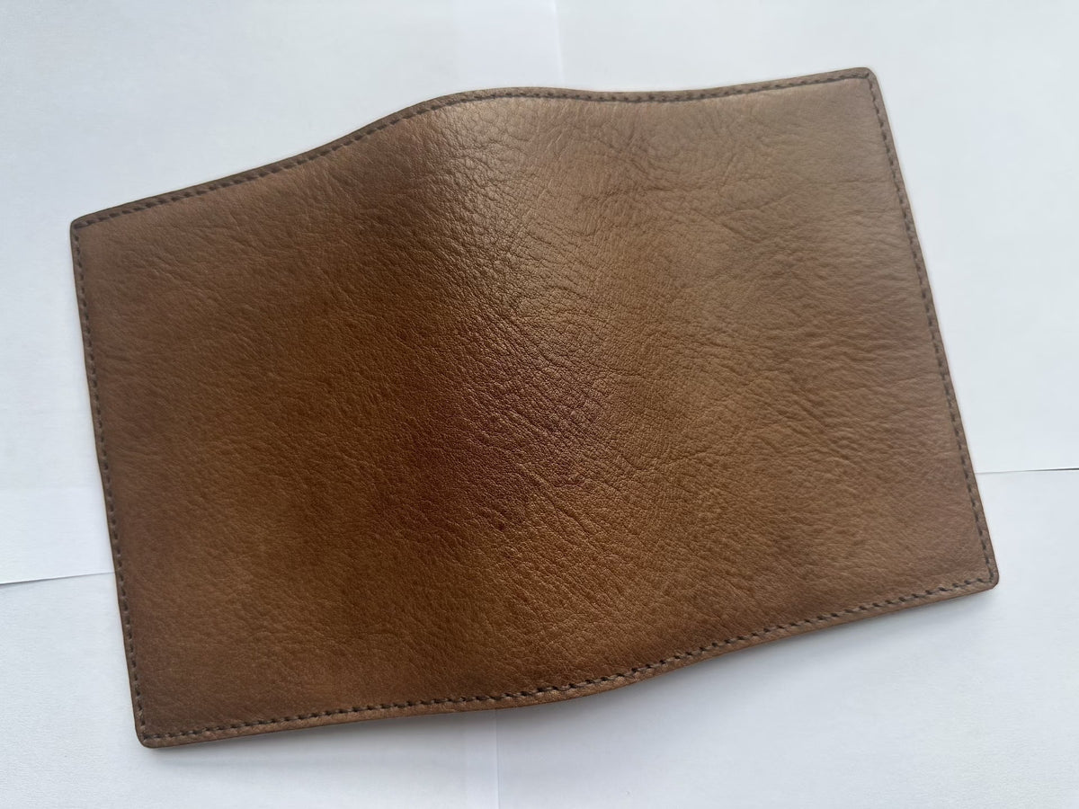 Funda para Cuaderno de Anillas en Piel Curtida Vegetal