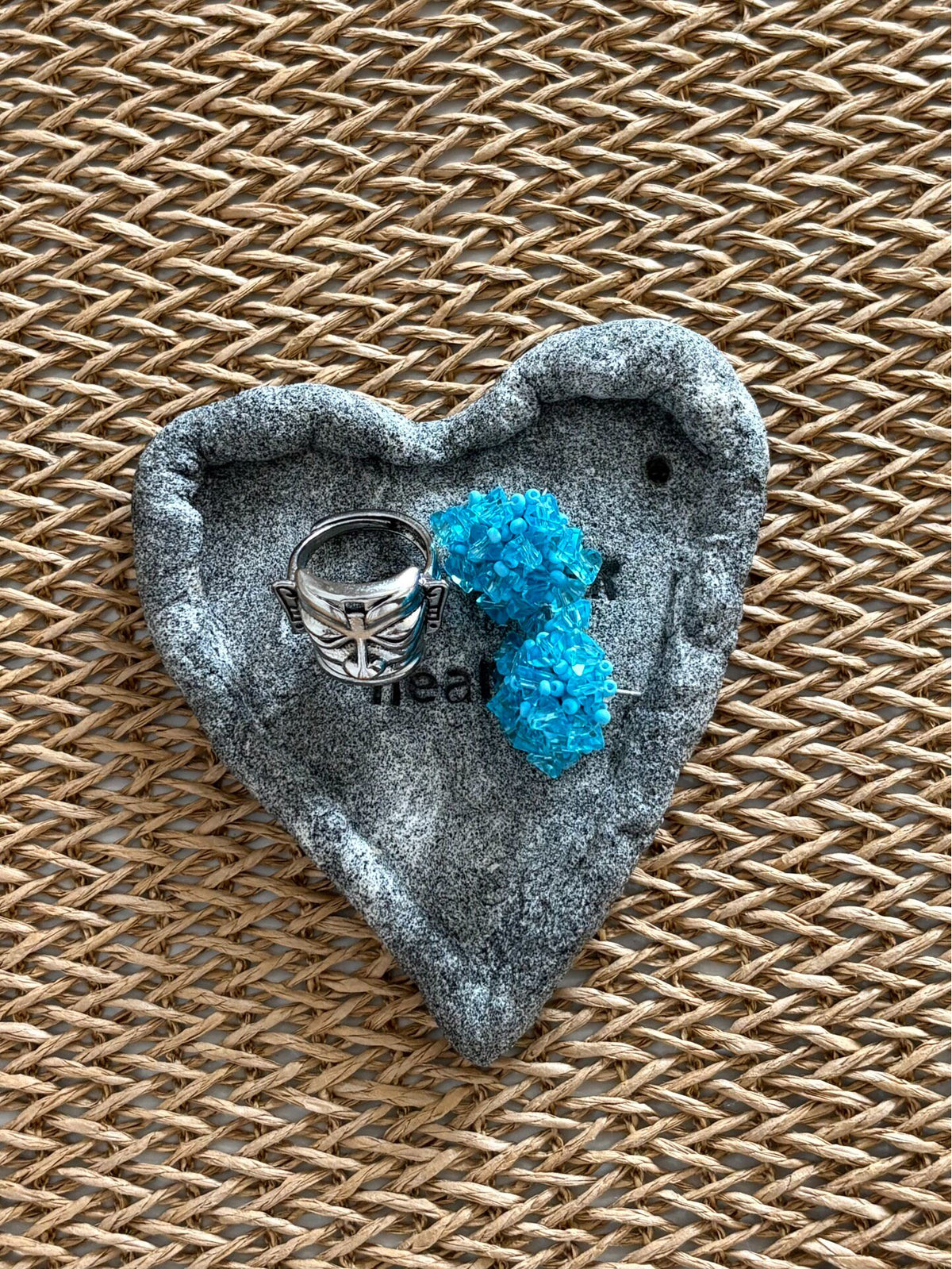 Handmade Rock Clay Incense Holder Jewelry Tray