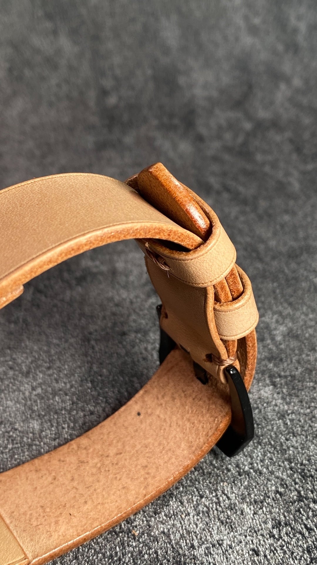 Retro Leather Watch Strap Italian Cowhide
