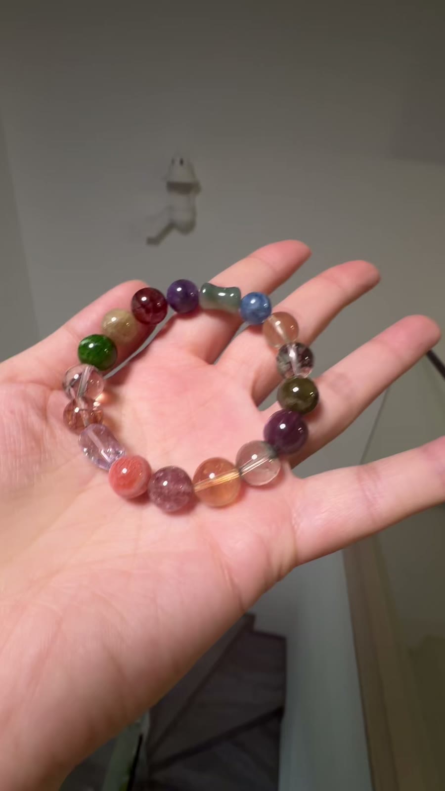Multi Gemstone Beaded Bracelet 10mm