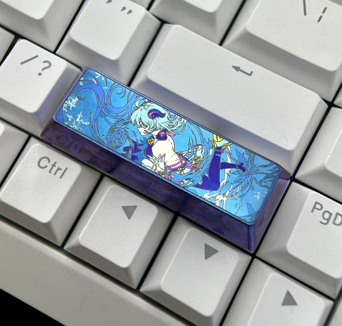 Genshin Impact Ganyu Titanium Alloy Keycap