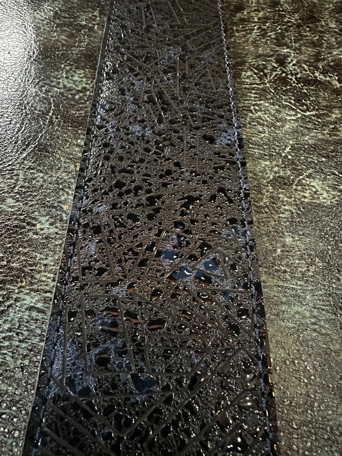 Handmade Italian Leather Guitar Strap