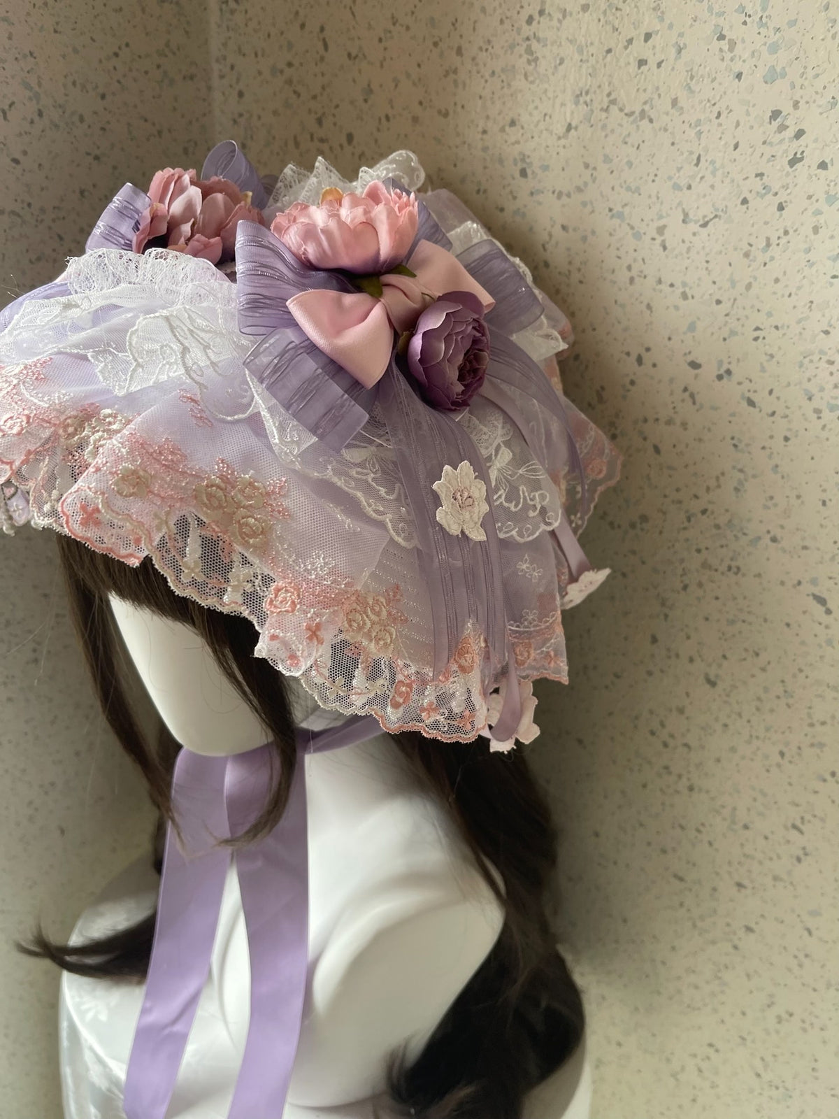 Lace Flat Bonnet Sweet Lolita Headpiece