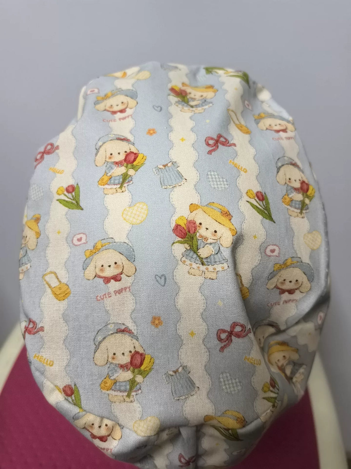 Cotton Double Layer Cartoon Puppy Surgical Cap