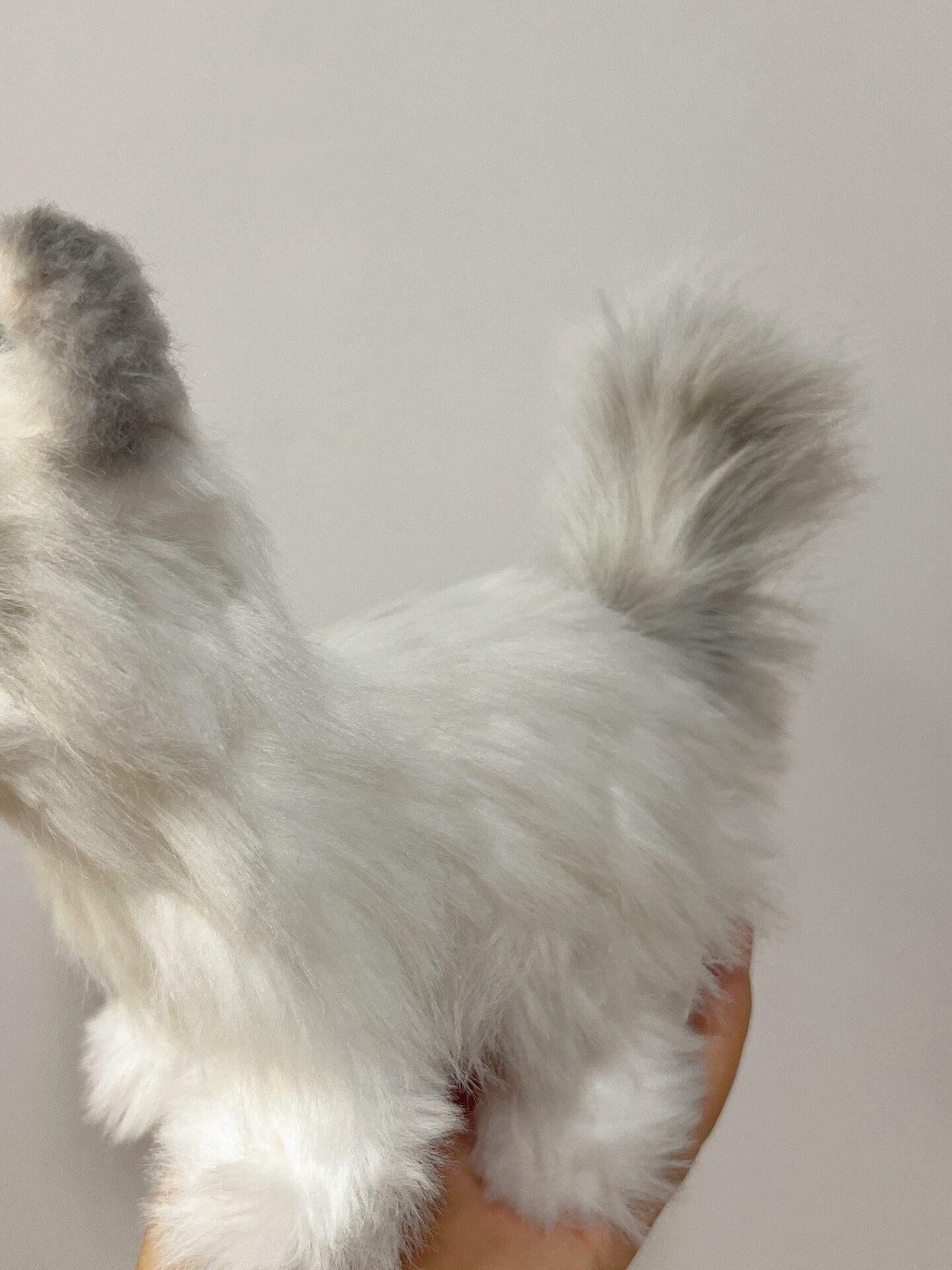 Handmade Large Poseable Plush Cat Toy