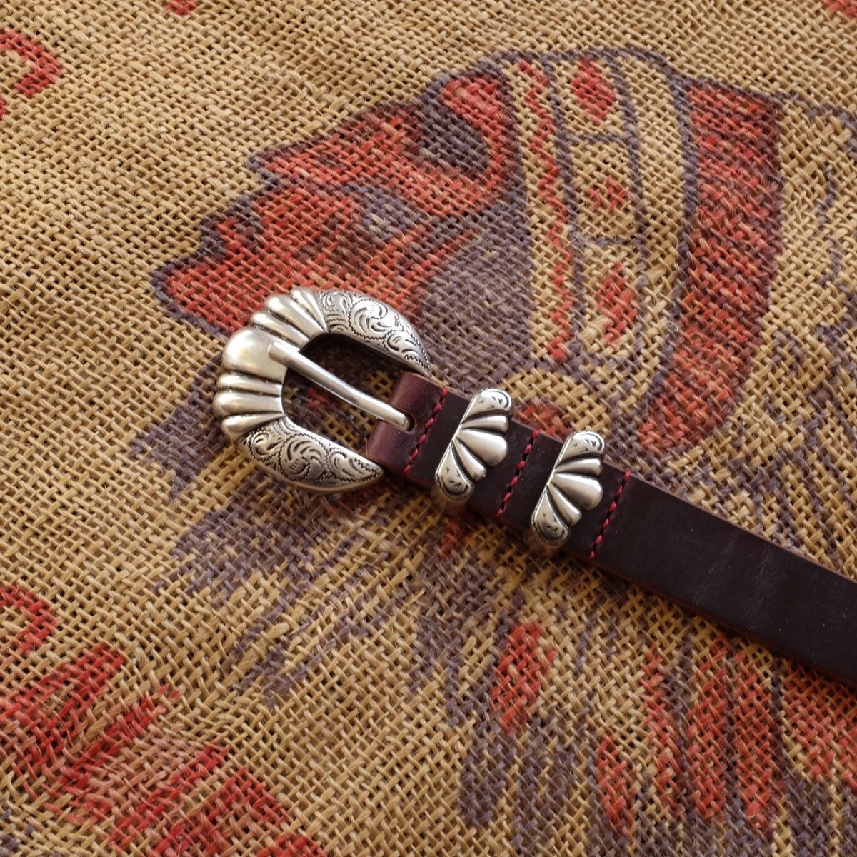 Vintage Leather Belt Set