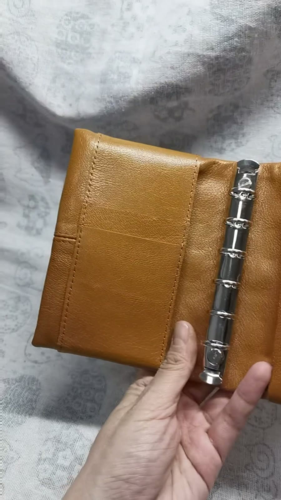 A7 Waxed Goatskin Journal Cover