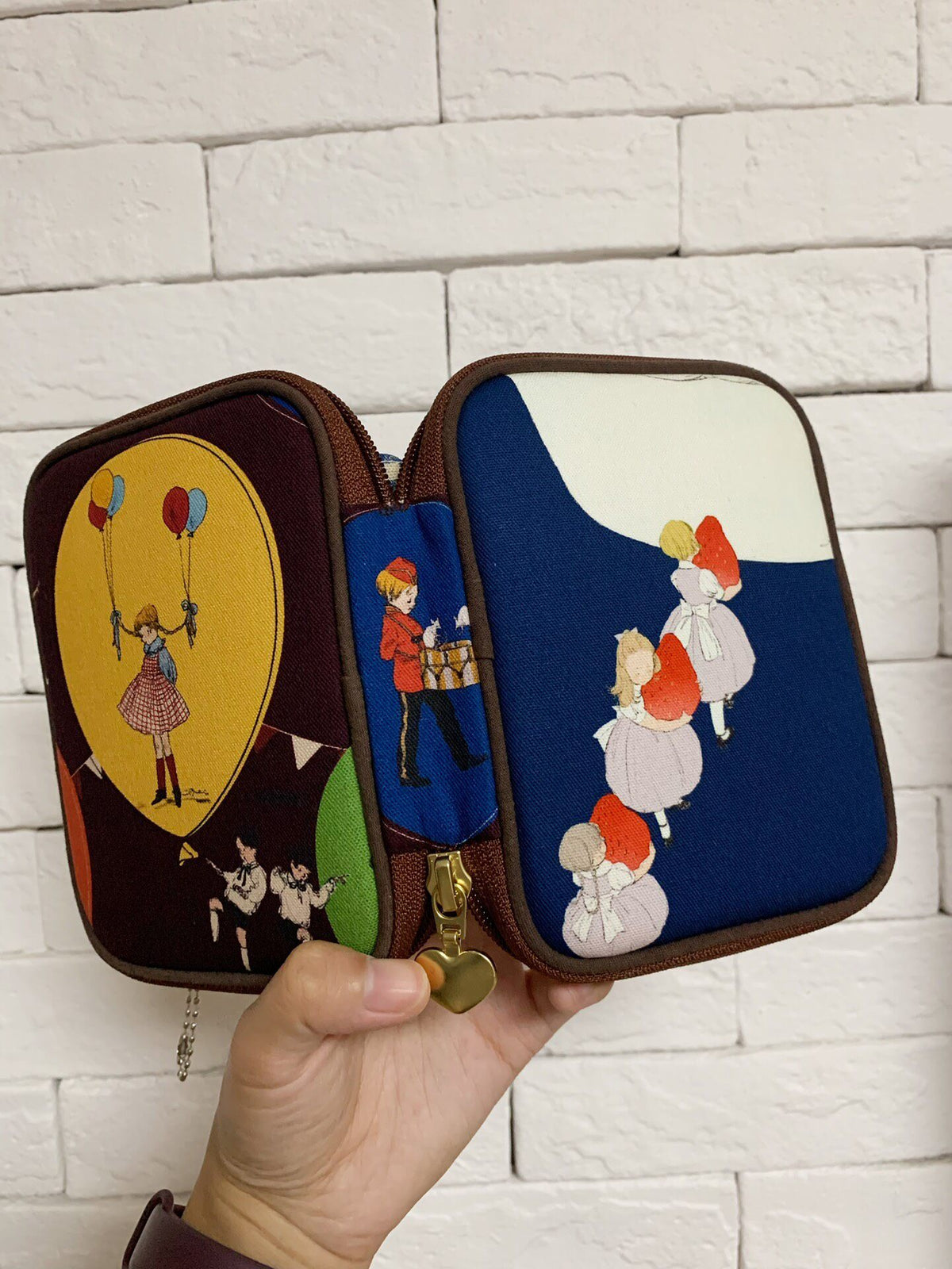 Fabric Binder Case with Oxford Cloth Cover