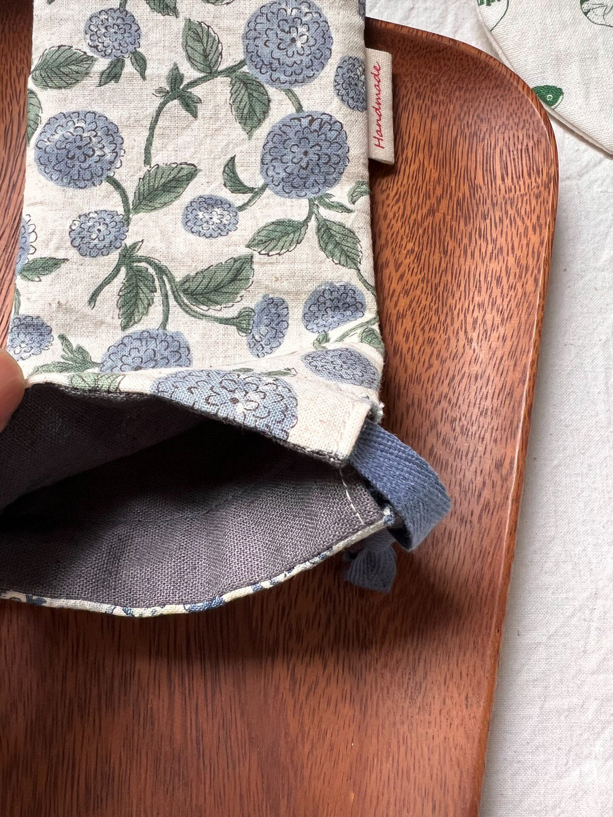 Handmade Fabric Eyeglass Case Pencil Pouch