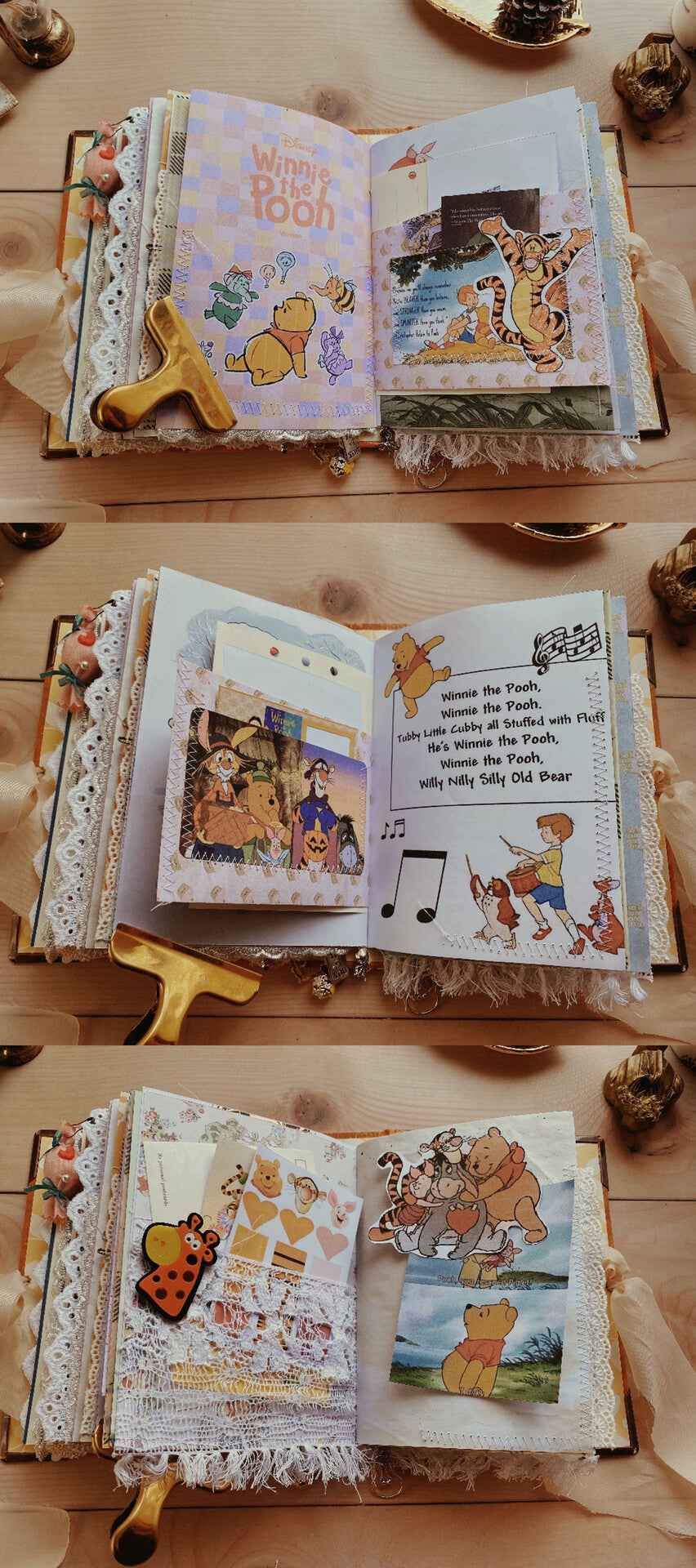 Handmade Themed Junk Journal A5 Notebook