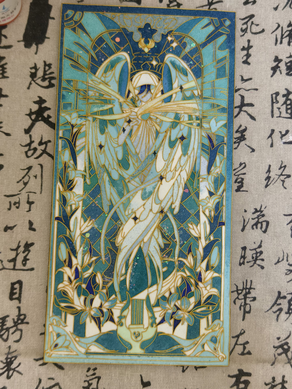 Cold Enamel Cloisonne Craft Painting Genshin Venti